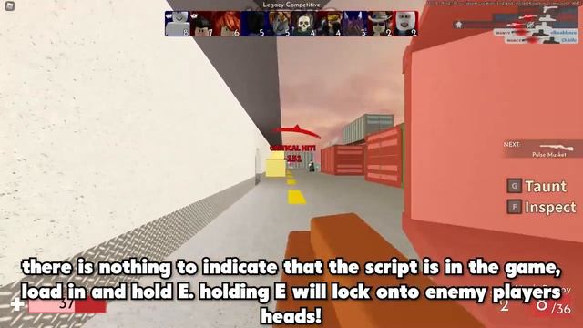 Roblox Arsenal Aimbot Script (Pastebin 2022) смотреть онлайн