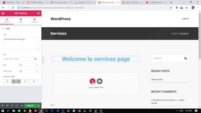เรียนรู้พื้นฐานการใช้งาน Elementor Page Builder | WordPress смотреть онлайн