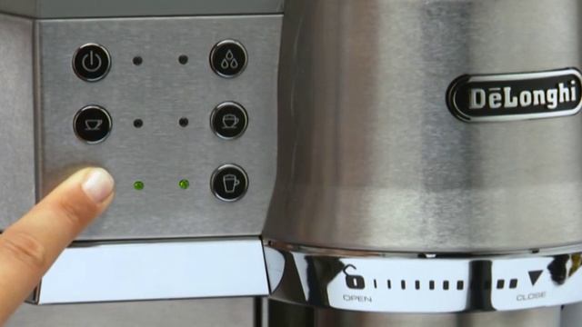 How to Set the Temperature of Your De'Longhi EC 860 Coffee Machine смотреть онлайн