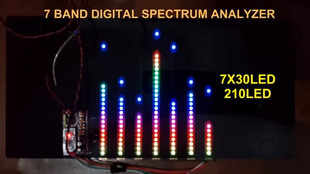 7 BAND SPECTRUM ANALYZER смотреть онлайн