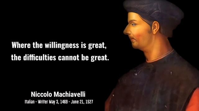 Inspiring Niccolo Machiavelli Quotes To Know Before Turning 40 | Author quotes. смотреть онлайн