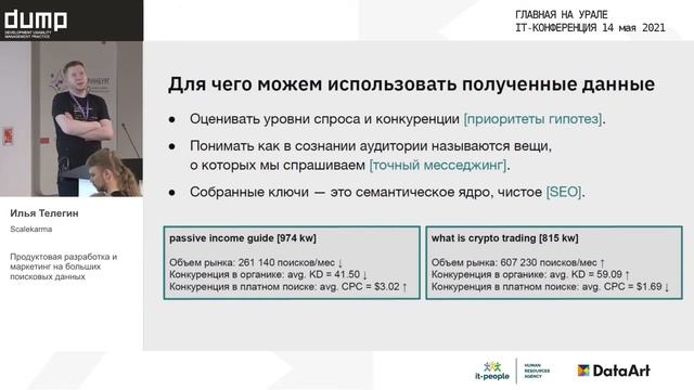 Product_Продуктовая разработка и маркетинг на больших поисковых данных_Илья Телегин_Scalekarma