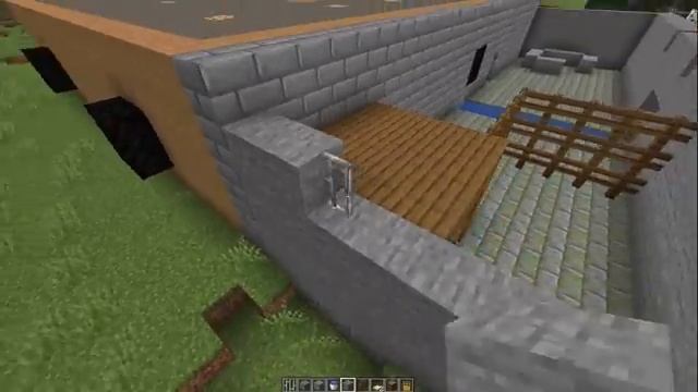 СТРОИМ ДОМ ГРЕННИ В РЕАЛЬНОЙ ЖИЗНИ В МАЙНКРАФТЕ ФЛАСКА И НУБ СТРОЯТ ДОМ GRANNY MINECRAFT МУЛЬТИК