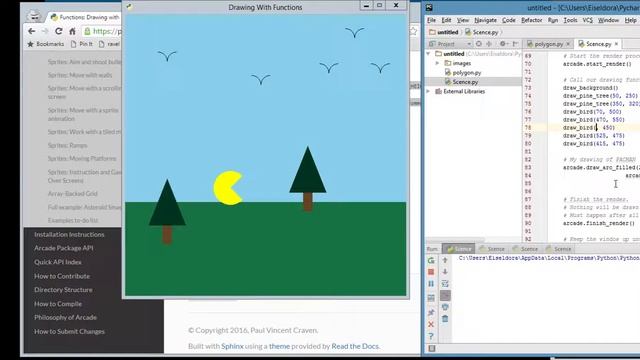 Programing with Python Arcade Library (Part 6) смотреть онлайн