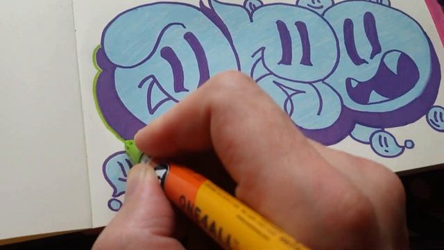 Graffiti sketch Aro.Ghost Arrro halloween смотреть онлайн