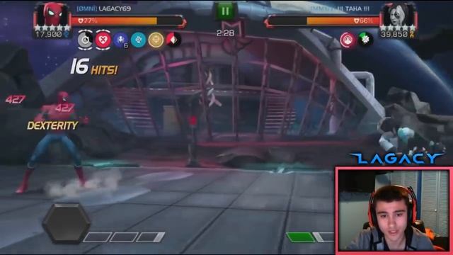 5/65 Sig 200 Domino Node 30! ØMNÎ vs MMXIV! S06 #2 - Marvel Contest of Champions смотреть онлайн