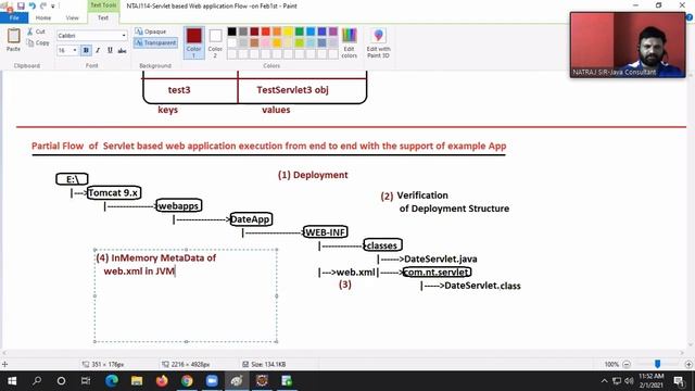 [Advance java]:Servlet based web Application Work Flow in detail (01/02/2021) смотреть онлайн