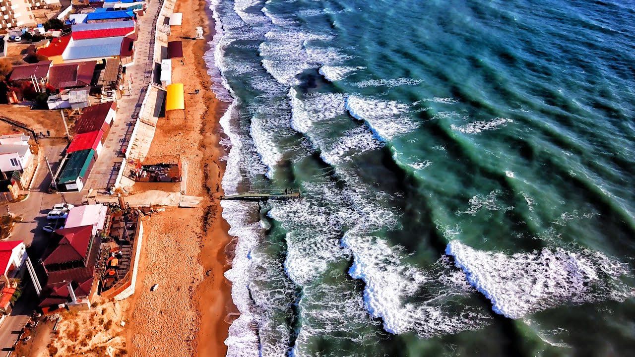 Крым ОПУСТЕЛ - ШТОРМ смыл набережную. Коктебель сегодня ПОЧЕМУ всё так ПЕЧАЛЬНО. смотреть онлайн