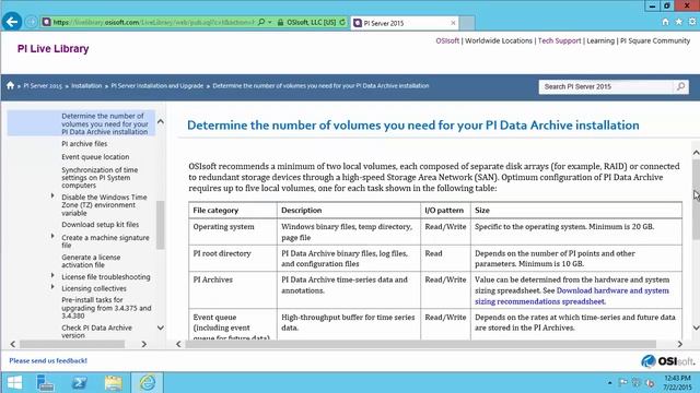 OSIsoft: Prepare for a New PI Server 2015 Installation смотреть онлайн