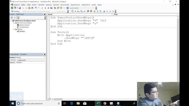 VBA - A mágica do Application.SendKeys смотреть онлайн