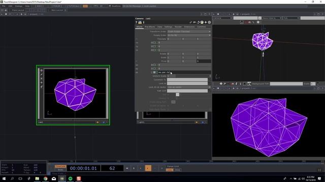 Introduction to Touchdesigner - Stream part 3 - SOP, GEOMETRY and 3D getting started смотреть онлайн
