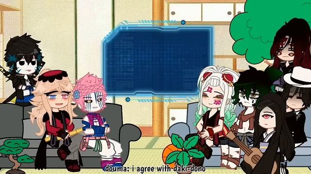 Upper Moons + Muzan React To Doukaza - Part2