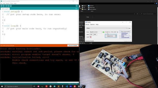 Solve Arduino Bootloader Burning Problem смотреть онлайн