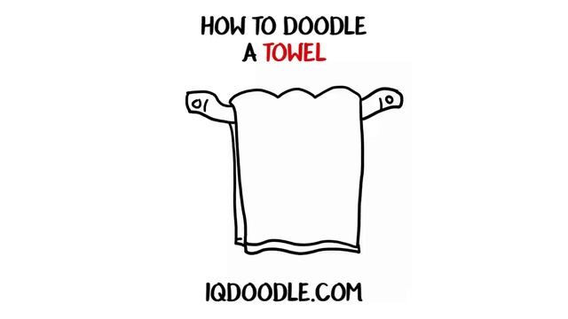 How to Draw a Towel (drawing tips) смотреть онлайн