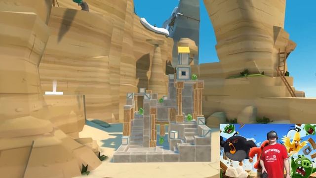 Angry Birds VR Isle Of Pigs часть 2 смотреть онлайн