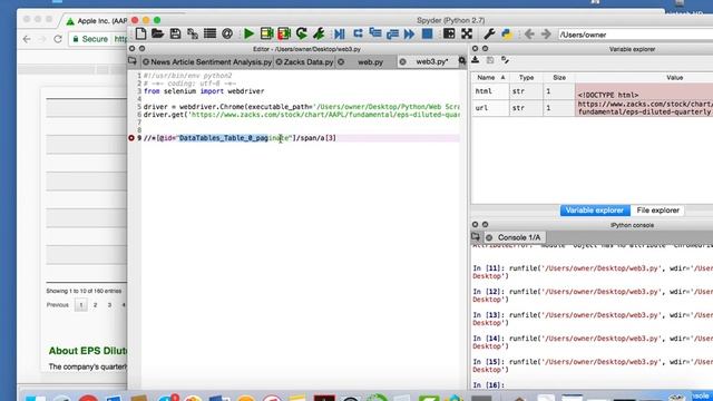 Interacting With a Web Page: Selenium and Python 2 смотреть онлайн