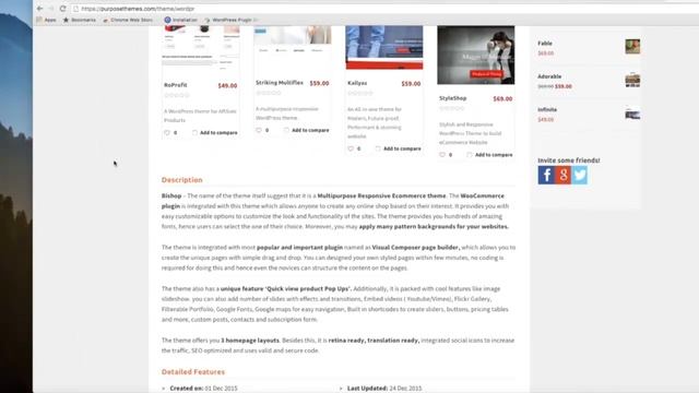 eShop WordPress Theme - Bishop eCommerce Theme Review смотреть онлайн