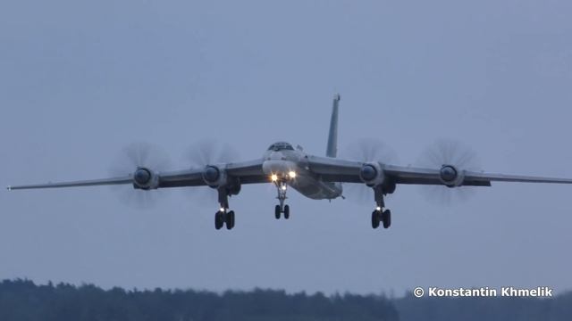 вылет Ту-95 Ту-160 Ту-22М3