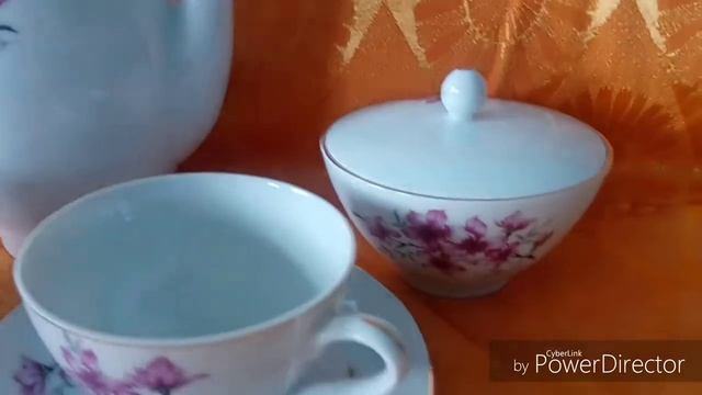 Китайский фарфоровый чайный сервиз моей свекрови из советского серванта. Тарелки. смотреть онлайн