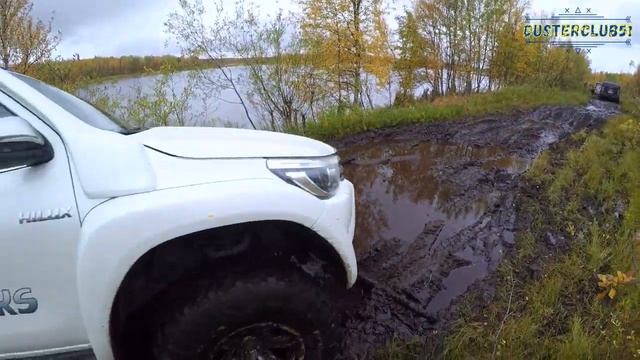 Едем к реке Ура. Duster, УАЗ, Hummer, Toyota Hilux Arctic Trucks. Мурманск. Часть 1