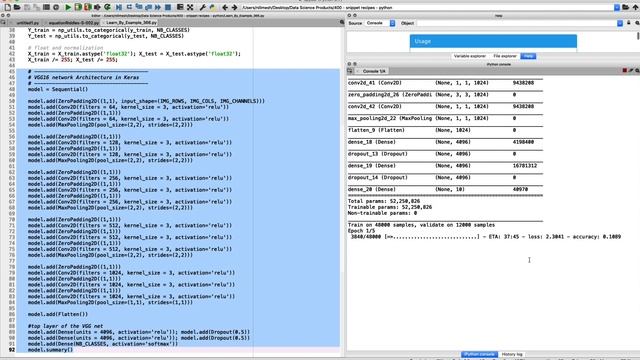 How to classify digits using a VGG16 network in Keras and Python смотреть онлайн