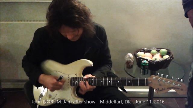 John NORUM jamming after show in Middelfart (DK) - June 11, 2016 смотреть онлайн