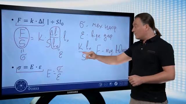 Динаміка. Модуль Юнга. Фізика 10 клас смотреть онлайн