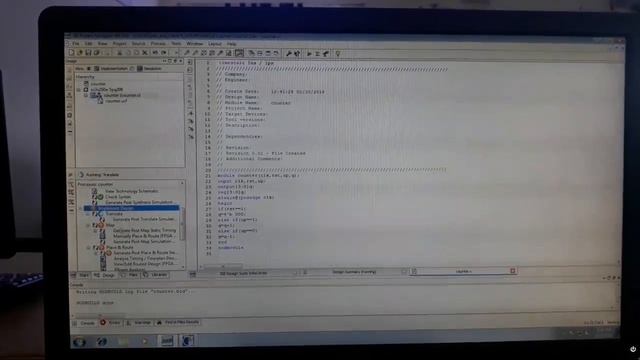 4-bit counter using xilinx Spartan 3e FPGA trainer kit for vlsi lab смотреть онлайн