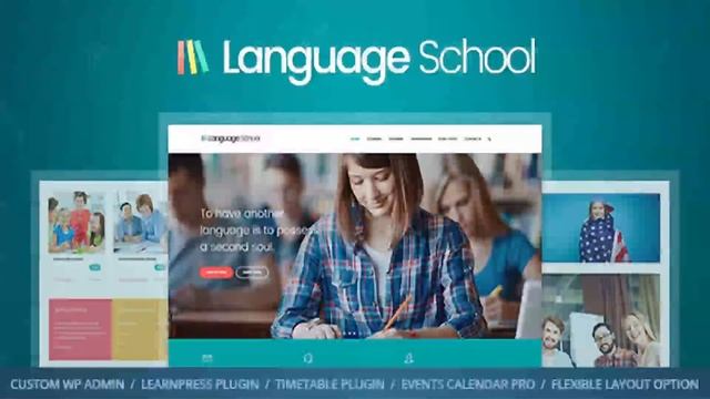 Language School - Courses & Learning Management System Education WordPress Theme | Themeforest смотреть онлайн