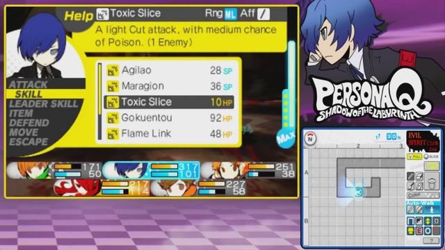 Persona Q: Shadow of The Labyrinth Ep 40: Are You Afraid of the Dark? -Reference path puzzle- смотреть онлайн