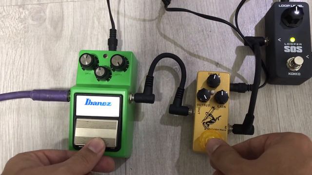 BATTLE #2 - IBANEZ TS9 VS MOSKY GOLDEN HORSE смотреть онлайн