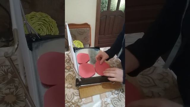 Фоамиран  фом как его быстро прогреть!