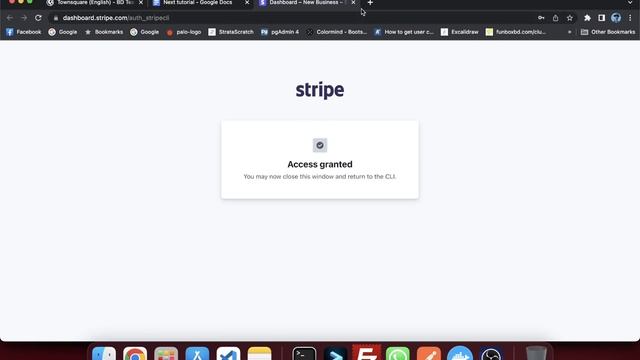 Stripe webhooks in localhost (MAC) смотреть онлайн