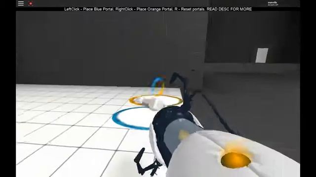 Portal Gun Testing|Roblox смотреть онлайн