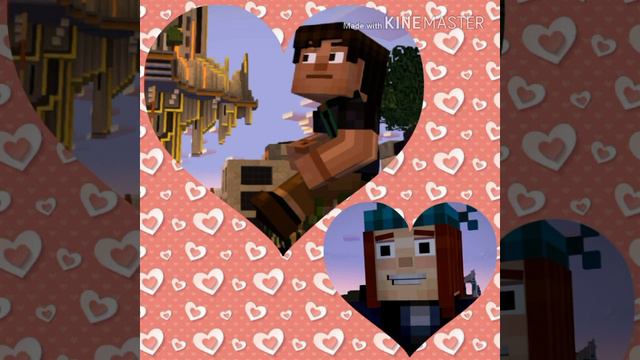 Jesse x Petra - This Feeling (from Minecraft Story Mode) смотреть онлайн