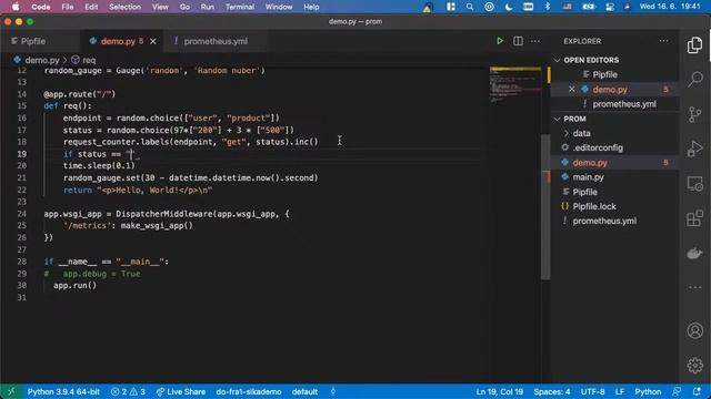 DevOps live #20: Prometheus metriky ve vlastní aplikaci смотреть онлайн