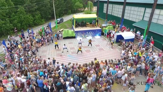 Усть-Илимск День города, фестиваль красок 2018 смотреть онлайн