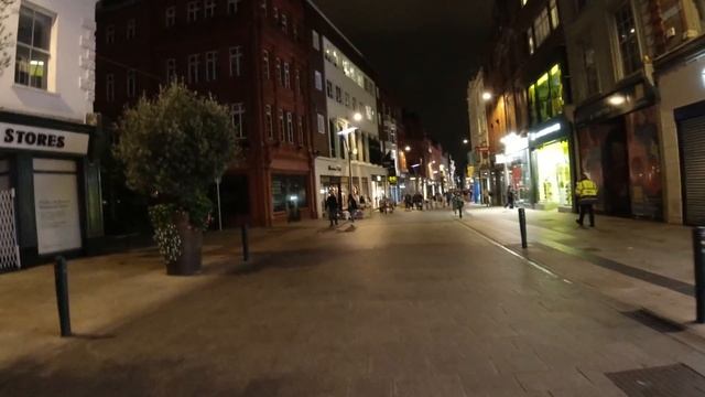 The Nightlife Street Scene In Dublin, Ireland