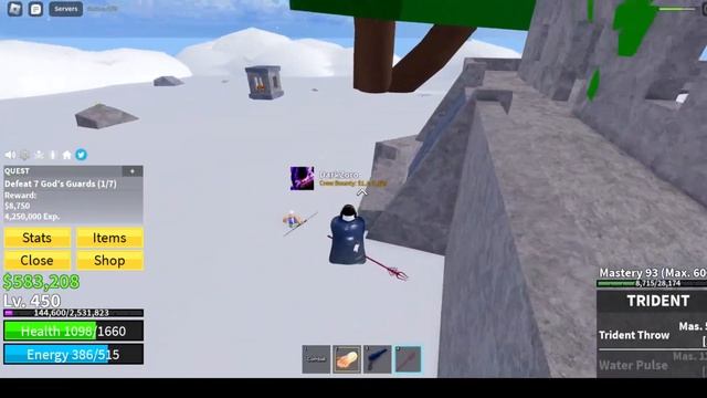 ПРОКАЧАЛИСЬ ДО 2 ЛЕТАЮЩЕГО ОСТРОВА В ROBLOX Blox Fruits смотреть онлайн