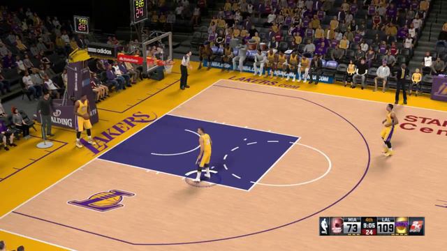 NBA2K15 Сезон за Лейкерс - добиваем Майами Хит смотреть онлайн