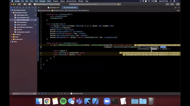 Creating In App Purchase Interfaces (Xcode 12, Swift 5, iOS Development) - StoreFrontKit смотреть онлайн