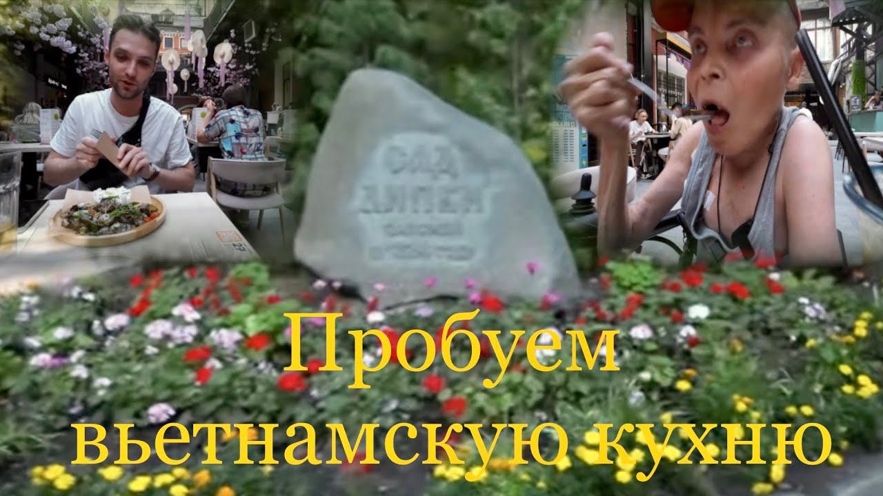 Встретился с Другом из Москвы Приехал Данил пробуем вьетнамскую кухню смотреть онлайн