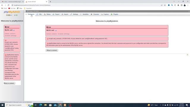 How to change password of root user in MySQL | Fix (HY000/1045) Error | Localhost / Xampp смотреть онлайн