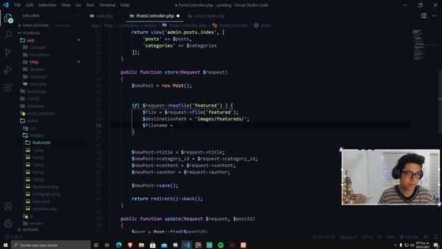 Subir imagen - laravel смотреть онлайн
