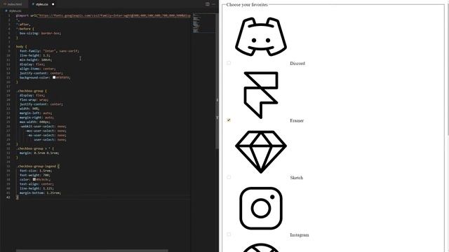 Checkbox group styled as tiles смотреть онлайн