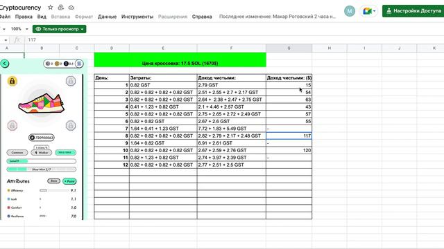 STEPN сколько удалось заработать за неделю смотреть онлайн
