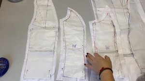 1 часть. Как укротить твид. Пошив костюма из рыхлого твида.  Крой, сборка деталей.