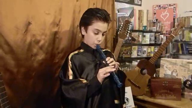 El Condor Pasa en flauta dulce interprete Juan E. Gutierrez R. смотреть онлайн