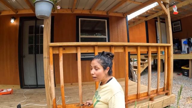 We had to bring in Professionals..| DIY | Tiny House In The Woods смотреть онлайн