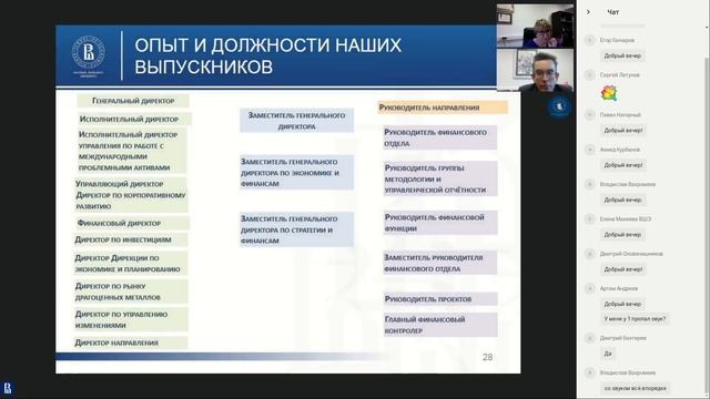 День открытых дверей магистерской программы «Корпоративные финансы» НИУ ВШЭ 22.06.2022 смотреть онлайн